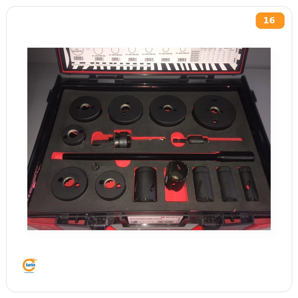 Würth delik testere seti