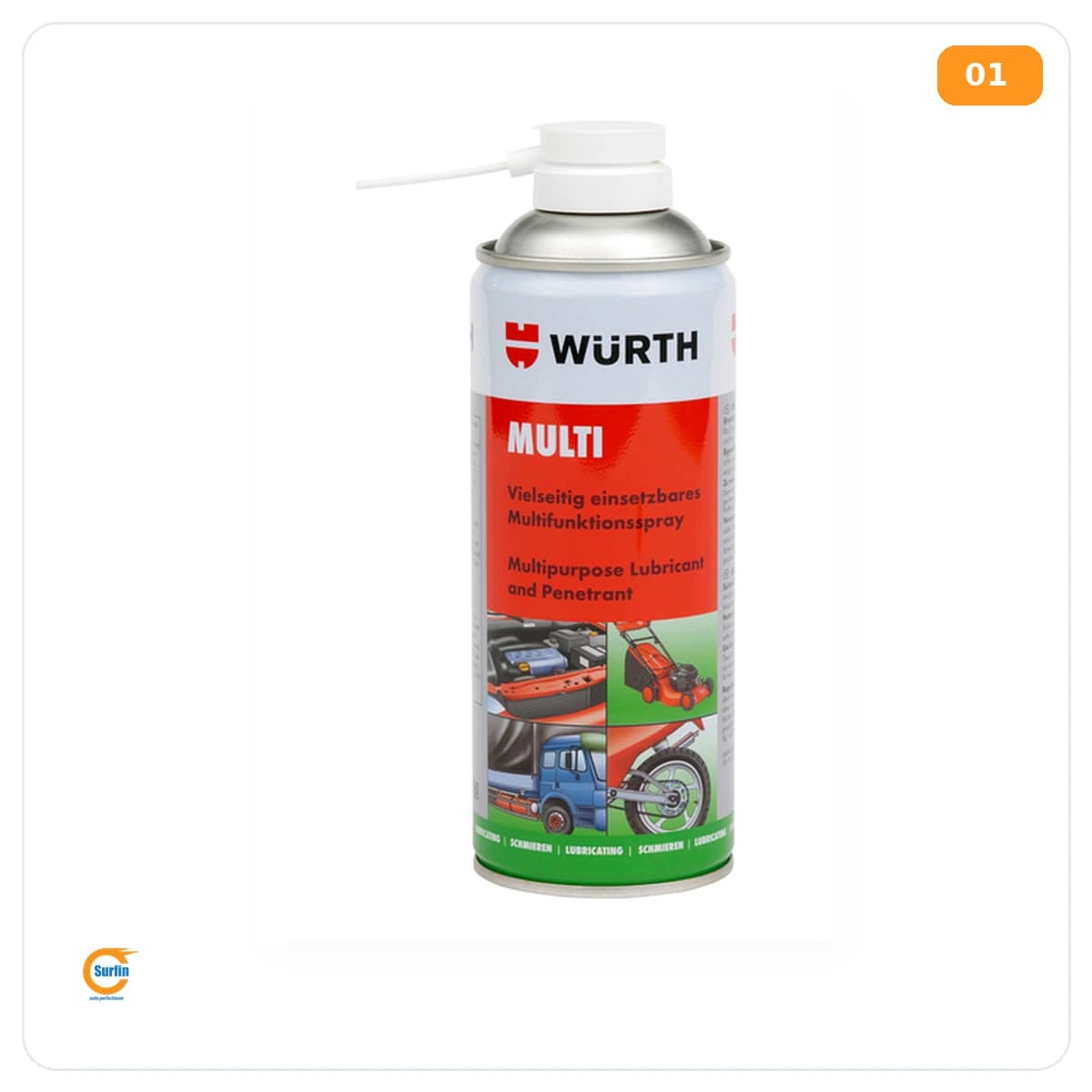 Würth Multi çok amaçlı bakım ve yağlama spreyi