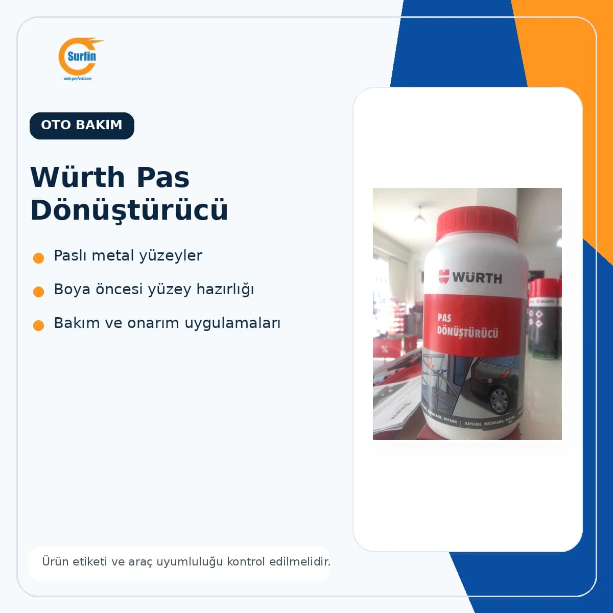 Würth Pas Dönüştürücü 1000 ml ürün görseli